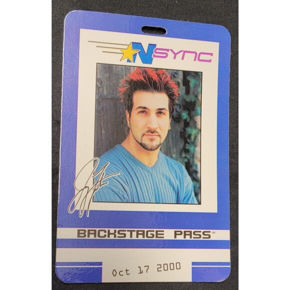 NSYNC Memorabilia Lot Collectibles Boy Band Teen Photos Concert Pass CD Calendar - Picture 9 of 16
